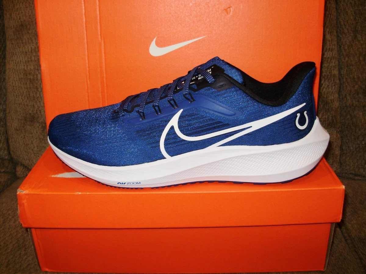 NFL Indianapolis Colts NIKE ZOOM PEGASUS 39 Blue DR2046-400 Mens 11.5M |