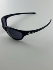 Oakley Frogskins 1996 Version Matte Black Frame Grey Lens White Icons 03-101
