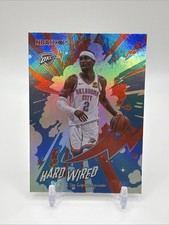 Topps NBA Hoops Hard Wired SP Insert Shai Gilgeous-Alexander OKC Thunder