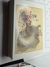 UNUSED POSTCARD: Disney animation drawing art princess