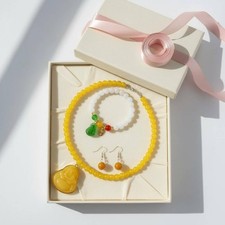 Coffret Bijoux Femme Ensemble Complet Élégance Asiatique pour Anniversaire