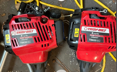 #ad #ad Selling a Troy Bilt 4 cycle gas string trimmer in great working condition. $200.00