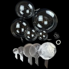 Bobo Balloons, 60 Packs 8 inch, 10 18 20 24 Clear 