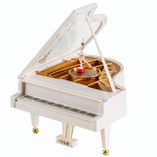 Musical Jewellery Box with Classic Rotating Ballerina Dancer Piano Music Box
