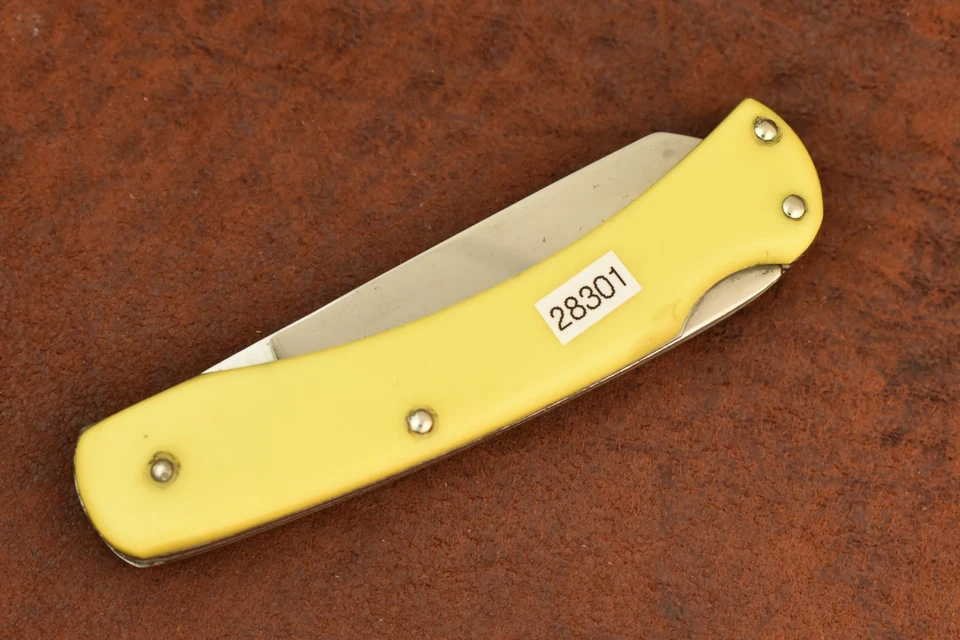 MOORE MAKER MATADOR TEXAS MADE IN USA DOUBLE LOCKBACK SODBUSTER KNIFE (28301) - Image 4 of 4