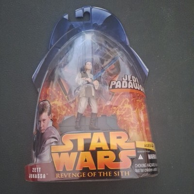 Jedi Padawan Zett Jukassa #52 Star Wars Revenge of the Sith Action Figure New