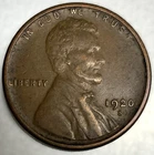 1920-S Lincoln Wheat Cent Penny VF Very Fine 1c One Cent US Coin - 3560