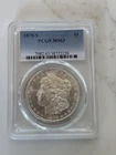 1878 S Morgan Silver Dollar PCGS MS-63 Blast White