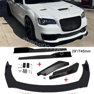 For Chrysler 300 300C 200 Side Skirt + Front & Rear Bumper Lip Splitter Spoiler