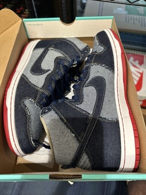 Size 11.5 - Reese Forbes x Nike SB Dunk High Denim