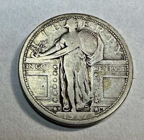 1917-D Standing Liberty Quarter TY-1 F