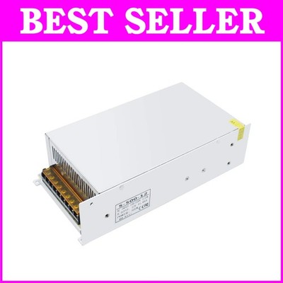 Versatile 500W DC Power Supply with Circuit Protection for LEDs & 3D Printers