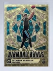 Tetairoa McMillan RC 2025 Panini Donruss Optic Diamond Hands Gold Vinyl 1/1 SSP