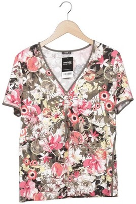 Gerry Weber T-Shirt Damen Shirt Kurzärmliges Oberteil Gr. XL Mehrfarbig #cs8n5mo