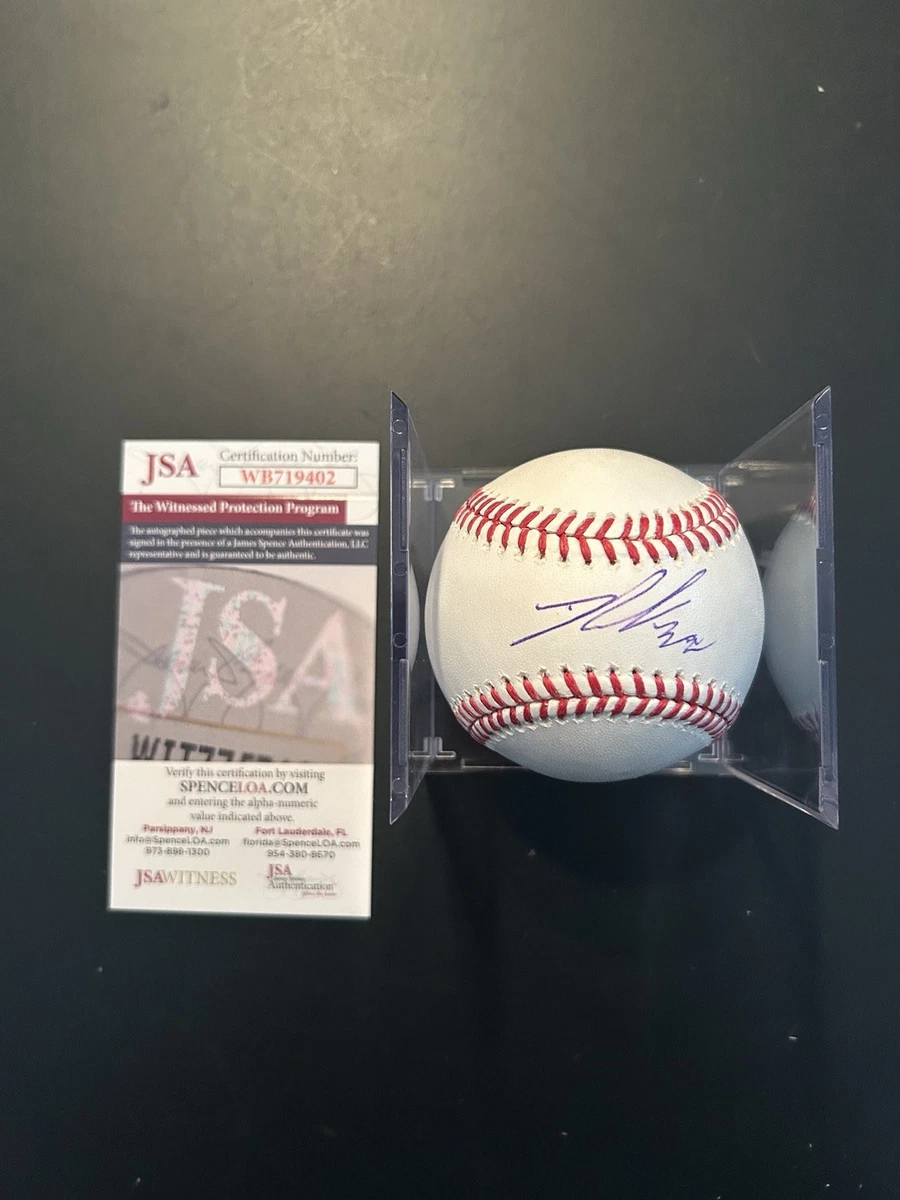 James Spence JSA Original Autographed Baseball MLB Balls for sale