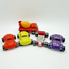 Tonka Totes 3 VW Bug Volkswagen Beetles, Deuce and Cement Mixer truck