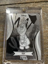 OLAF 2025 Kakawow Aura Disney Line Art Silver Parallel #AD-XB-15- FROZEN