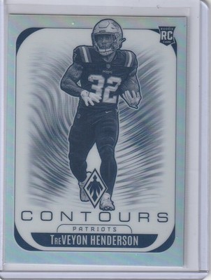 2025 Panini Phoenix - Contours TreVeyon Henderson #22 (RC)