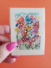 ACEO Original Watercolor Floral — photo 1