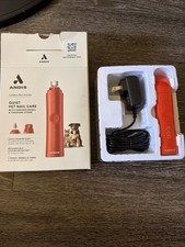 Andis Cordless Nail Grinder, Quiet Pet Nail Care Open Box Missing One Part