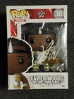 Funko POP! WWE 30 XAVIER WOODS Vinyl Figure AUTOGRAPHED signed THE NEW DAY