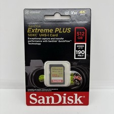 SANDISK Extreme PLUS SDXC /s UHS-I 512 GB, SD...