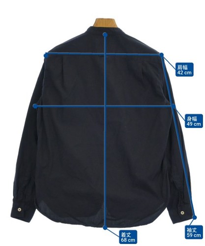 MHL. Casual Shirts Navy S 2200592090030 - Picture 8 of 8