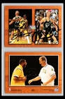 MAGIC JOHNSON / LARRY BIRD 1993-94 NBA Hoops Dual Autographed Skybox Stamp #MB1