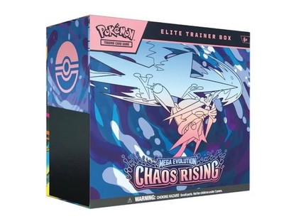 Pokemon Chaos Rising Elite Trainer Box Factory Sealed ETB