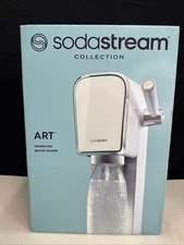 SodaStream Art White Soda Machine and Sparkling Water Maker Kit