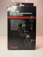    Azden WMS-200 Wireless Microphone System for Video Camera D1 