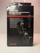 🎤 Azden WMS-200 Wireless Microphone System for Video Camera (D1)