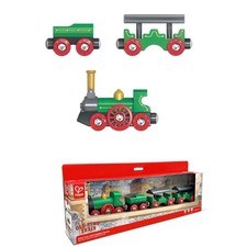 Hape E3743 Retro Train with Foldable Chimney