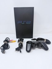 Sony PlayStation 2 SCPH-50001/N Fat PS2 Black Console Bundle- TESTED  WORKS