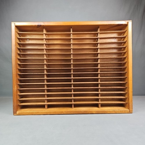 Napa Valley Box Company Legno 64 Cassette Nastro Portaoggetti da Parete Rack Vintage - Foto 2 di 11