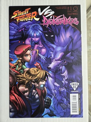 Street Fighter Vs. Darkstalkers #1 Fried Pie Variant Cover G Udon Comics 2017