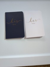 His And Her Wedding Vow Books