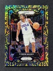 2023-24 Panini Prizm Tyrese Maxey #15 King Snake Prizm 76ers Case Hit SSP