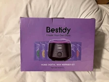 Bestidy Digital Waxing Kit W/ Hard Wax Beads For Body & Facial Hair Removal NIB
