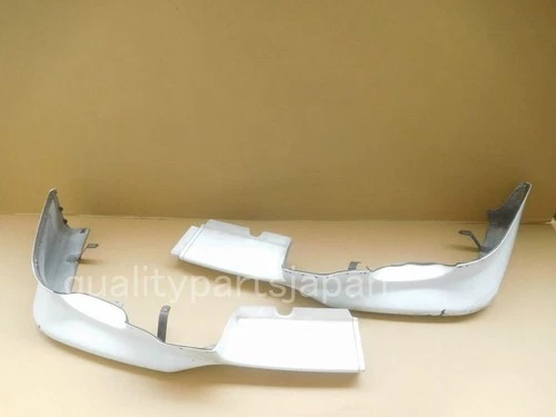 Subaru Forester SF5 Facelift Front Lip Bumper Spoiler SF9 2000-2002 White