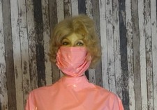 Full Face Mask MNS PVC Baby Red New Diargh