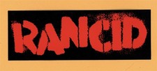 Rancid 1996 Vintage OOP Sticker