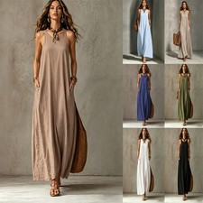 Elegant Fashionable And Chic Sleeveless Slip Dress