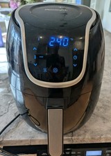 PowerXL Vortex HF-5096TS 3 Qt Digital Air Fryer Black Tested Working