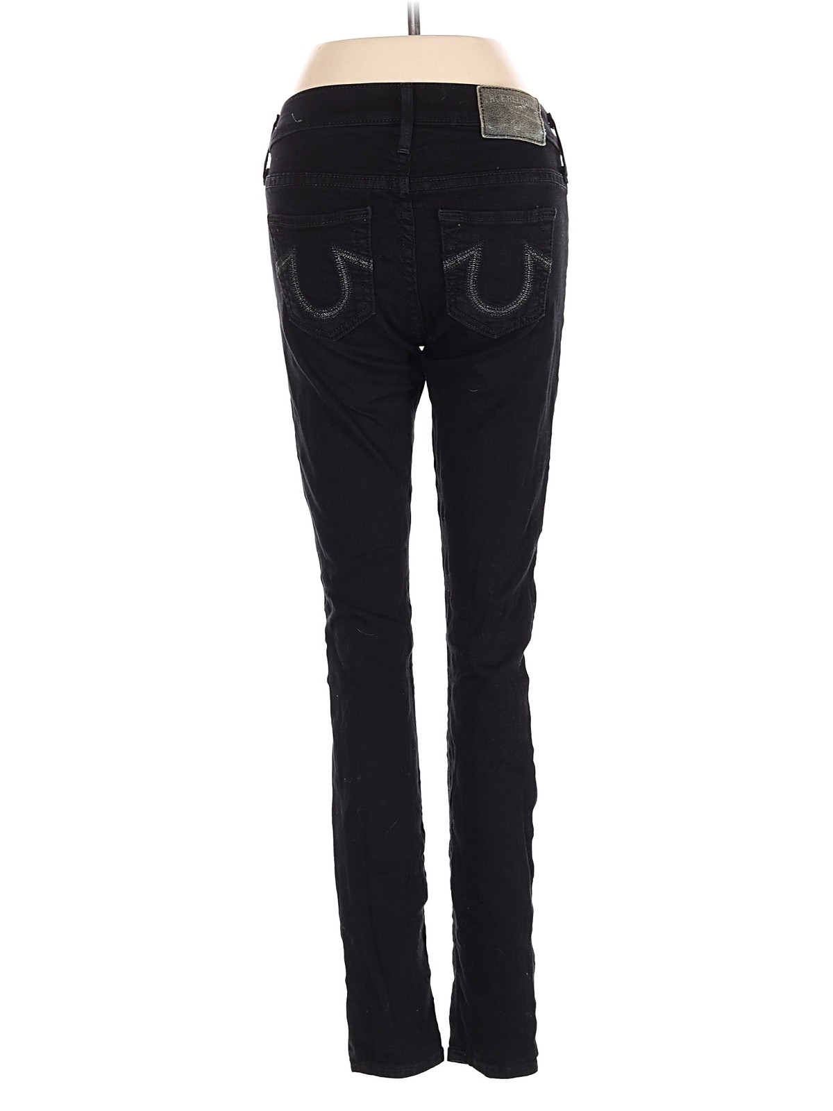 True Religion Women Black Jeans 24W thumbnail 2