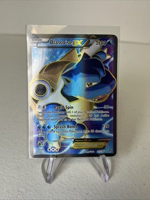 Pokemon TCG Blastoise EX Full Art Ultra Rare XY 142/146
