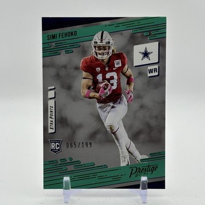 2021 Panini Prestige - Rookies Simi Fehoko #286 Xtra Points Green /199 (RC)