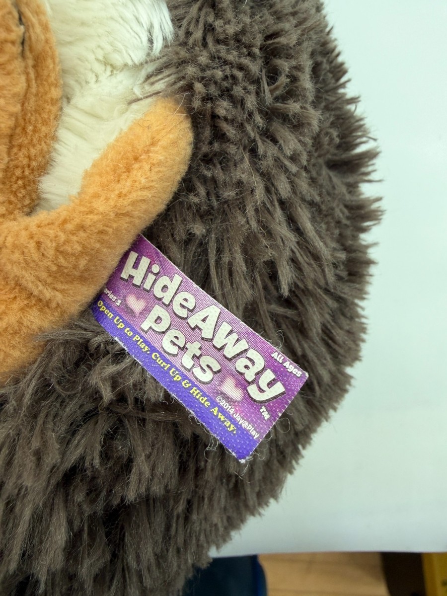 Hide Away Pets Hedgehog Plush Jay at @ Play 2014 Hideaway Brown 14