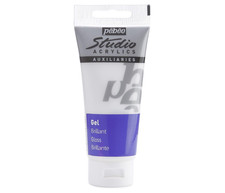 Pebeo Studio Acrylics Auxiliaries Gloss Gel Painting Medium 100ml