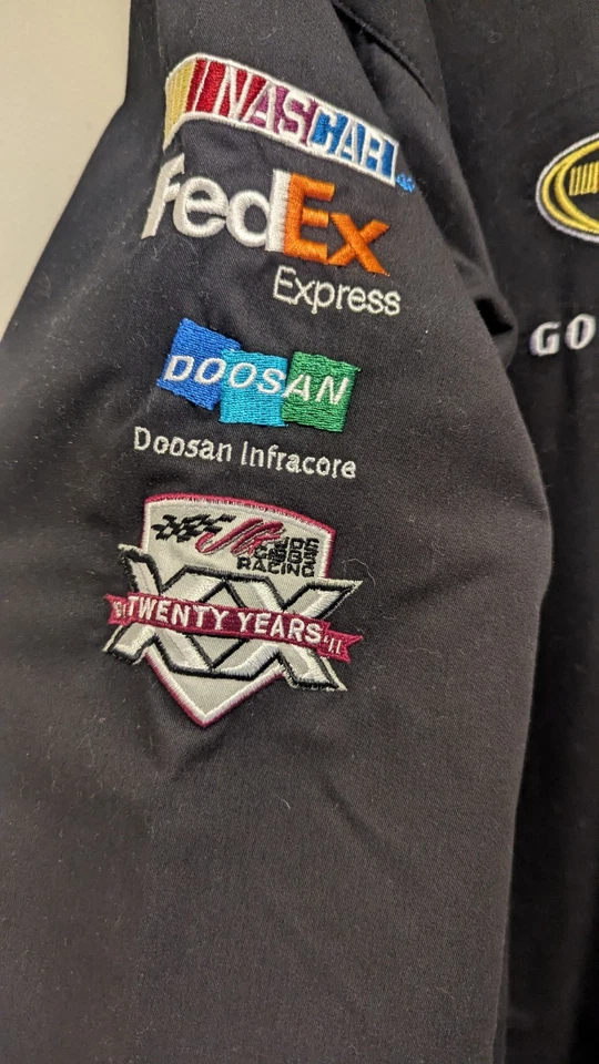 Botão FedEx Denny Hamlin Crew Chief para cima. Chase autêntico XL 2008. - Imagem 4 de 4